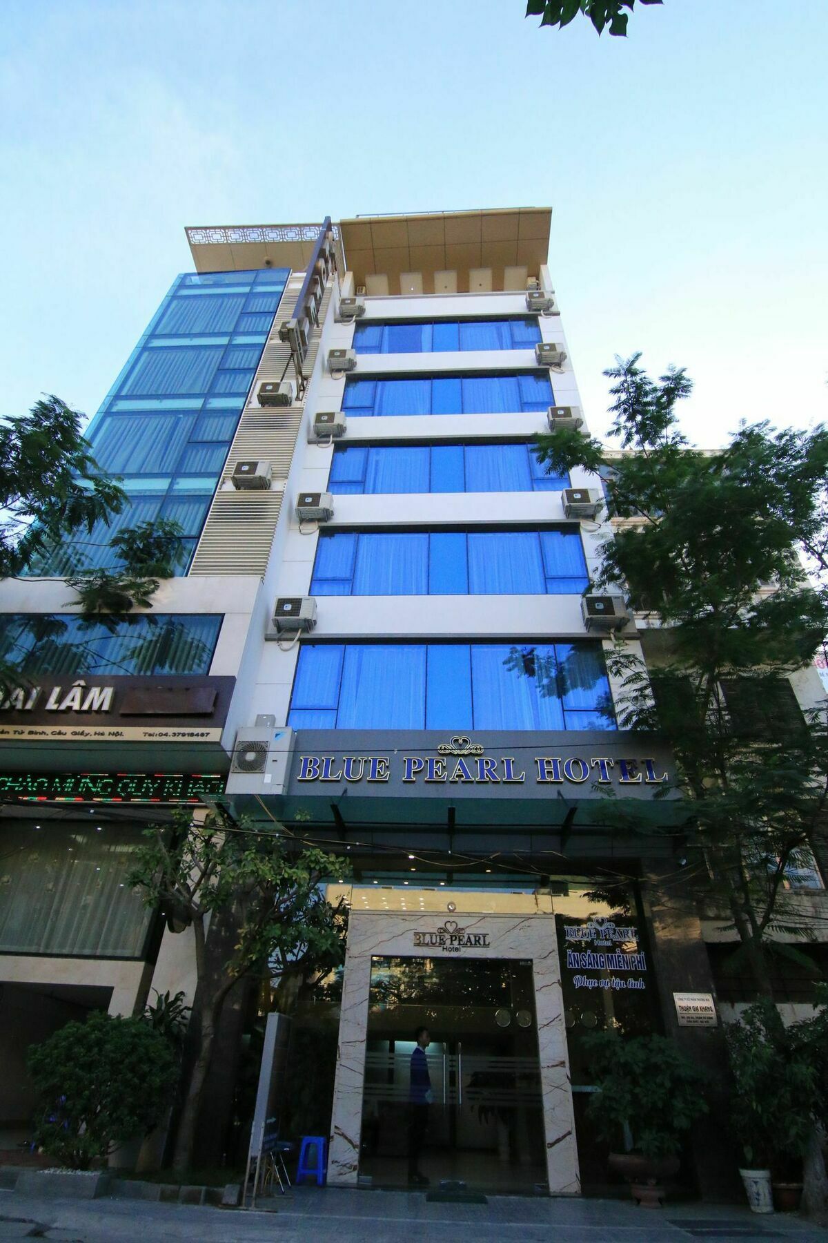 Blue Pearl Hanoi Hotel Exterior foto